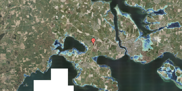 Stomflod og havvand på Sandmarken 25, 6400 Sønderborg