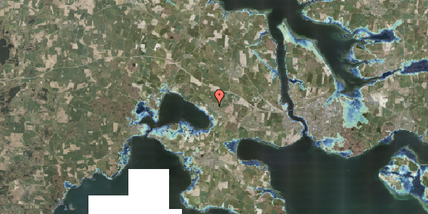 Stomflod og havvand på Langballe 1A, 6400 Sønderborg