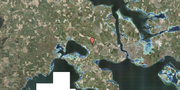 Stomflod og havvand på Langballe 41, 6400 Sønderborg