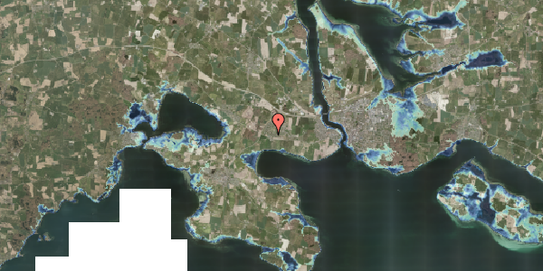Stomflod og havvand på Arnæsvej 21, 6400 Sønderborg