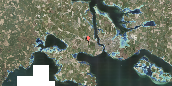 Stomflod og havvand på Bustrupvej 51, 6400 Sønderborg