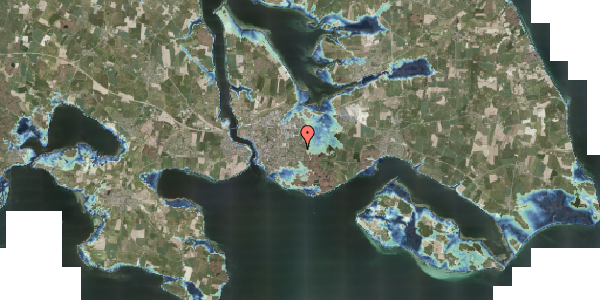 Stomflod og havvand på Hybenvej 5, 6400 Sønderborg
