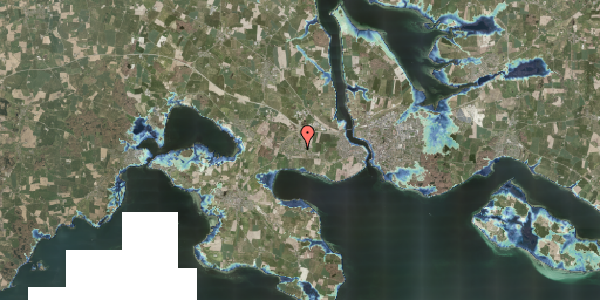 Stomflod og havvand på Jaruplundvej 9, 6400 Sønderborg