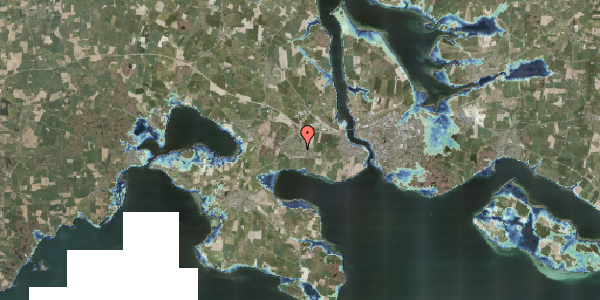Stomflod og havvand på Jaruplundvej 13, 6400 Sønderborg