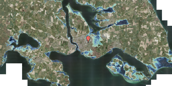 Stomflod og havvand på Møllegade 67, 6400 Sønderborg