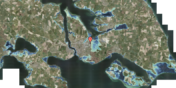 Stomflod og havvand på Solsortevej 1, 6400 Sønderborg