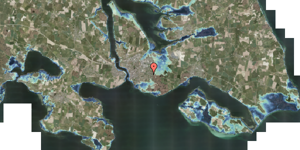 Stomflod og havvand på Valmuevej 1, 6400 Sønderborg