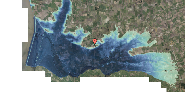 Stomflod og havvand på Slotsfeltvej 2, 6270 Tønder