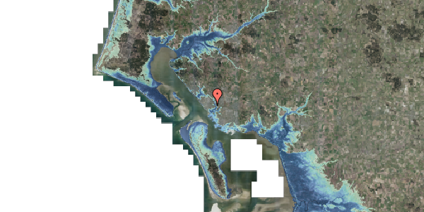 Stomflod og havvand på Norddalsvej 12, 6710 Esbjerg V