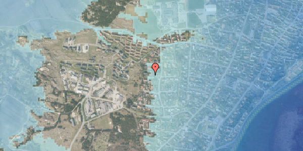 Stomflod og havvand på Bavnebjerg 50, 6720 Fanø