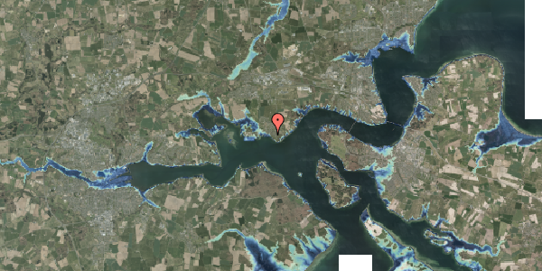 Stomflod og havvand på Ernst Carlsens Vej 12, 7000 Fredericia