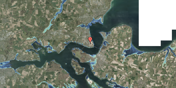 Stomflod og havvand på Fiskervænget 6, 7000 Fredericia