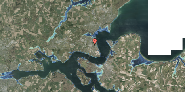 Stomflod og havvand på Mosegårdsvej 60, 7000 Fredericia