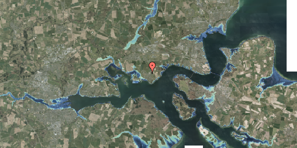 Stomflod og havvand på Skærbækvej 103, 7000 Fredericia