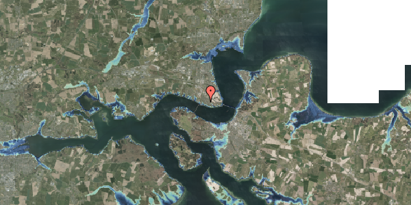 Stomflod og havvand på Toldbodvej 31, 7000 Fredericia