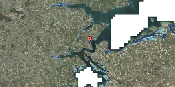Stomflod og havvand på Vangevej 7, 7000 Fredericia