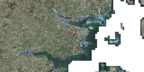 Stomflod og havvand på Møgelkærvej 7, 7130 Juelsminde