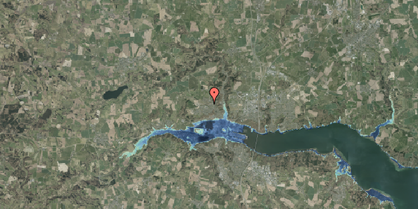 Stomflod og havvand på Bakkelyparken 37A, 7100 Vejle