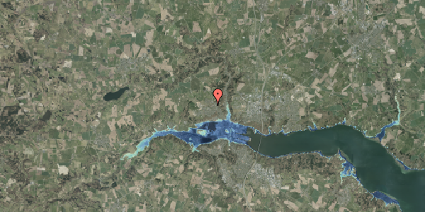 Stomflod og havvand på Bakkelyparken 49, 7100 Vejle