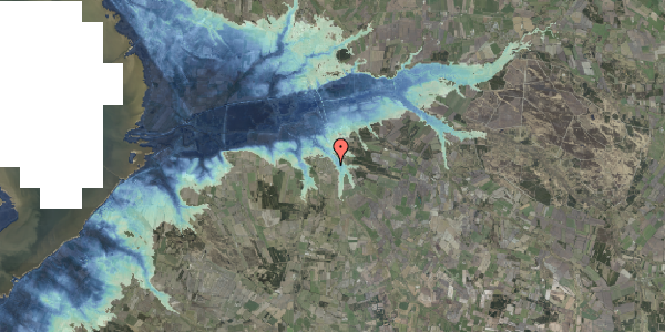 Stomflod og havvand på Irisvej 27, 6880 Tarm