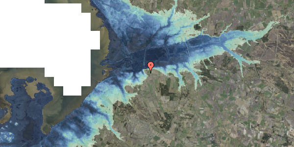 Stomflod og havvand på Stenbjergvej 1, 6880 Tarm