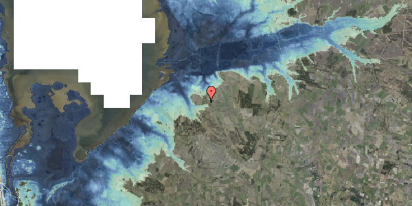 Stomflod og havvand på Østerbyvej 34, 6880 Tarm