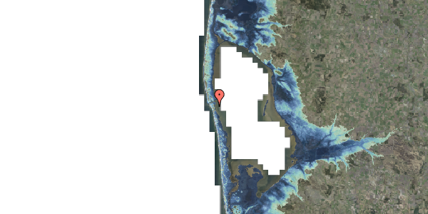 Stomflod og havvand på Ringen 16, 6960 Hvide Sande