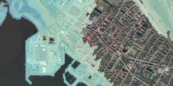 Stomflod og havvand på V Strandgade 16A, 1. 1, 6950 Ringkøbing