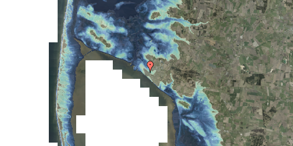 Stomflod og havvand på Vejskillingen 4D, 6950 Ringkøbing