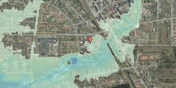 Stomflod og havvand på Klostervej 29, . 19, 6900 Skjern