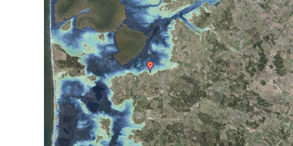 Stomflod og havvand på Klostervej 1, 6990 Ulfborg