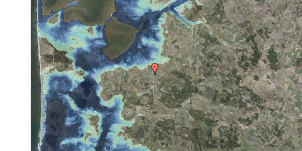 Stomflod og havvand på Ove Krarupsvej 1, 6990 Ulfborg