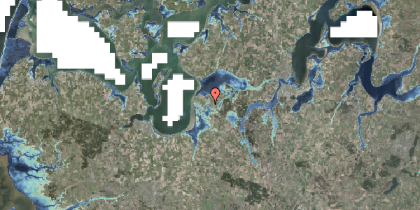 Stomflod og havvand på Østparken 28, 7830 Vinderup