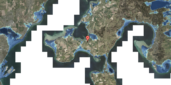 Stomflod og havvand på Smøgen 5, 8420 Knebel