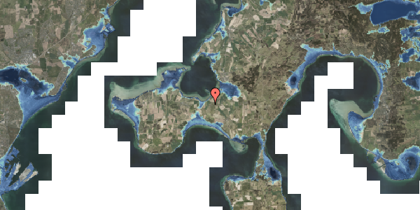 Stomflod og havvand på Smøgen 6, 8420 Knebel