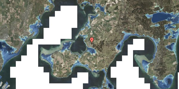 Stomflod og havvand på Ålshøjvej 8, 8420 Knebel