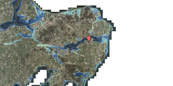 Stomflod og havvand på Fævejlevej 5, 8570 Trustrup