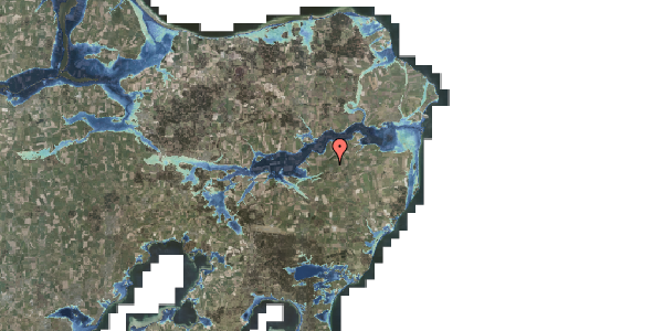 Stomflod og havvand på Lyngbyvej 110, 8570 Trustrup