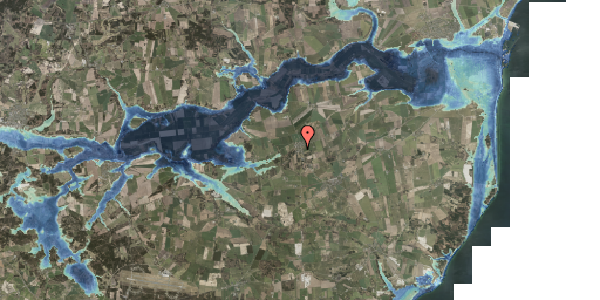 Stomflod og havvand på Mølletoften 22, 8570 Trustrup