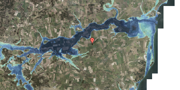 Stomflod og havvand på Saldrupvej 3, 8570 Trustrup