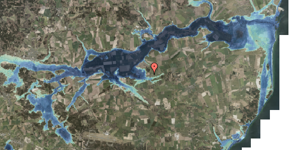 Stomflod og havvand på Søbyvej 8, 8570 Trustrup