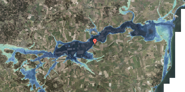 Stomflod og havvand på Søbyvej 41, 8570 Trustrup