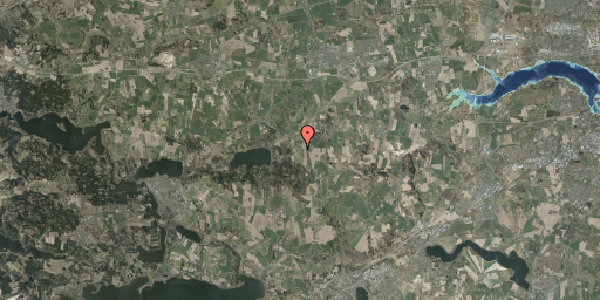 Stomflod og havvand på Låsbyvej 111, 8660 Skanderborg