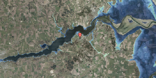 Stomflod og havvand på Lærkevej 5, 9550 Mariager