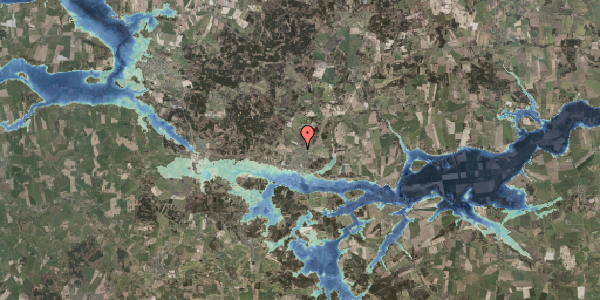 Stomflod og havvand på Axel Munchsvej 69B, 8550 Ryomgård