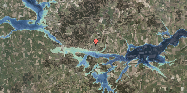 Stomflod og havvand på Marienhoffvej 15, 8550 Ryomgård
