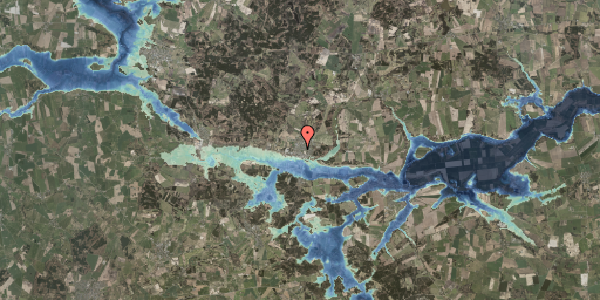Stomflod og havvand på Marienhoffvej 16, 8550 Ryomgård