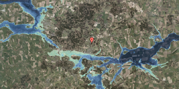 Stomflod og havvand på Marienhoffvej 35, 8550 Ryomgård