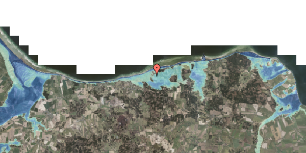 Stomflod og havvand på Benzonstien 56, 8585 Glesborg