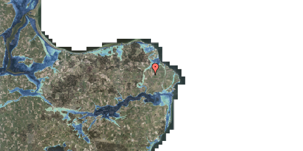 Stomflod og havvand på Dalstrupvej 1, 8500 Grenaa